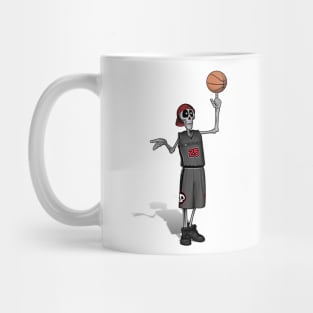 Hoops Skeleton Mug